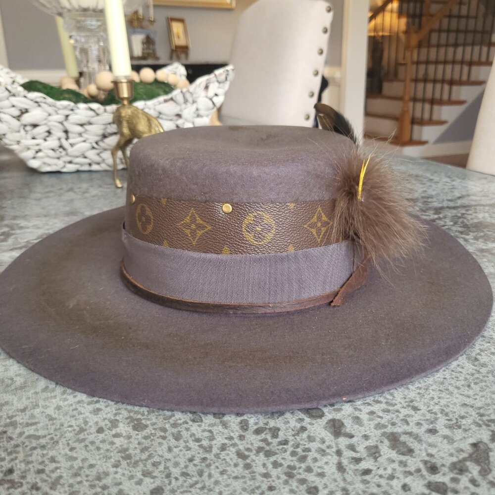 NWT Revival Wear Dark Gray Fedora